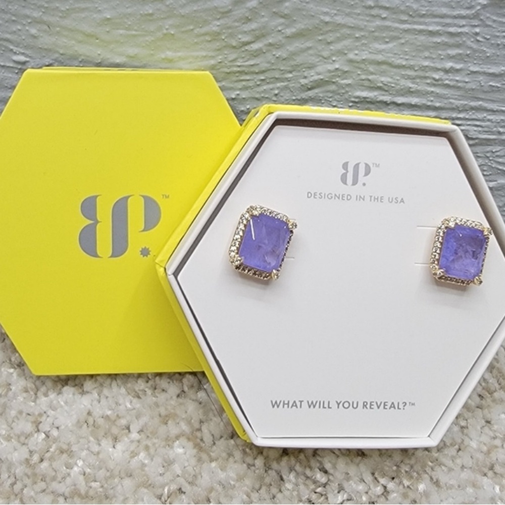 Bomb Party Purple Studs